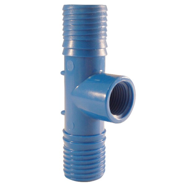 Blue Twister Apollo Blue Twister 1 in. Insert in to X 1 in. D Insert Acetal Tee 1 pk ABTFT1134 - main